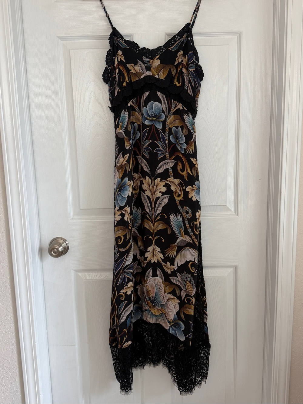 FARM Rio Snake Garden Midi Dress Sz L Worn Once - Picture 4 of 7